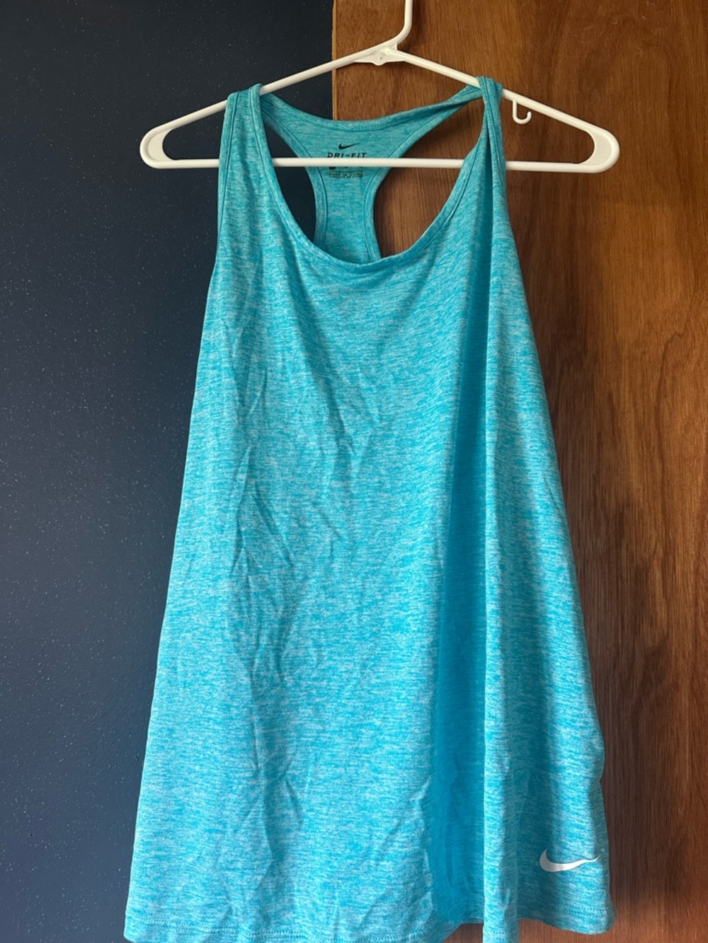 Nike Women's Aqua Teal Racerback Tank Top